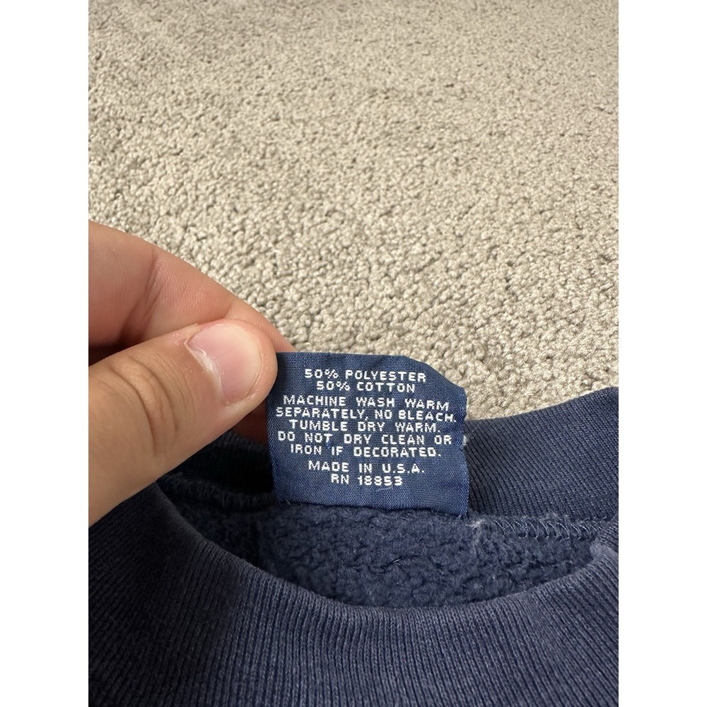 Vintage Mens Sweatshirt 90s Notre Dame Fightin‎ Irish, Streetwear Y2K, Size XL - Picture 5 of 9